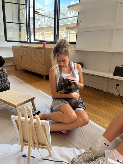 Atelier Puppy Painting Paris