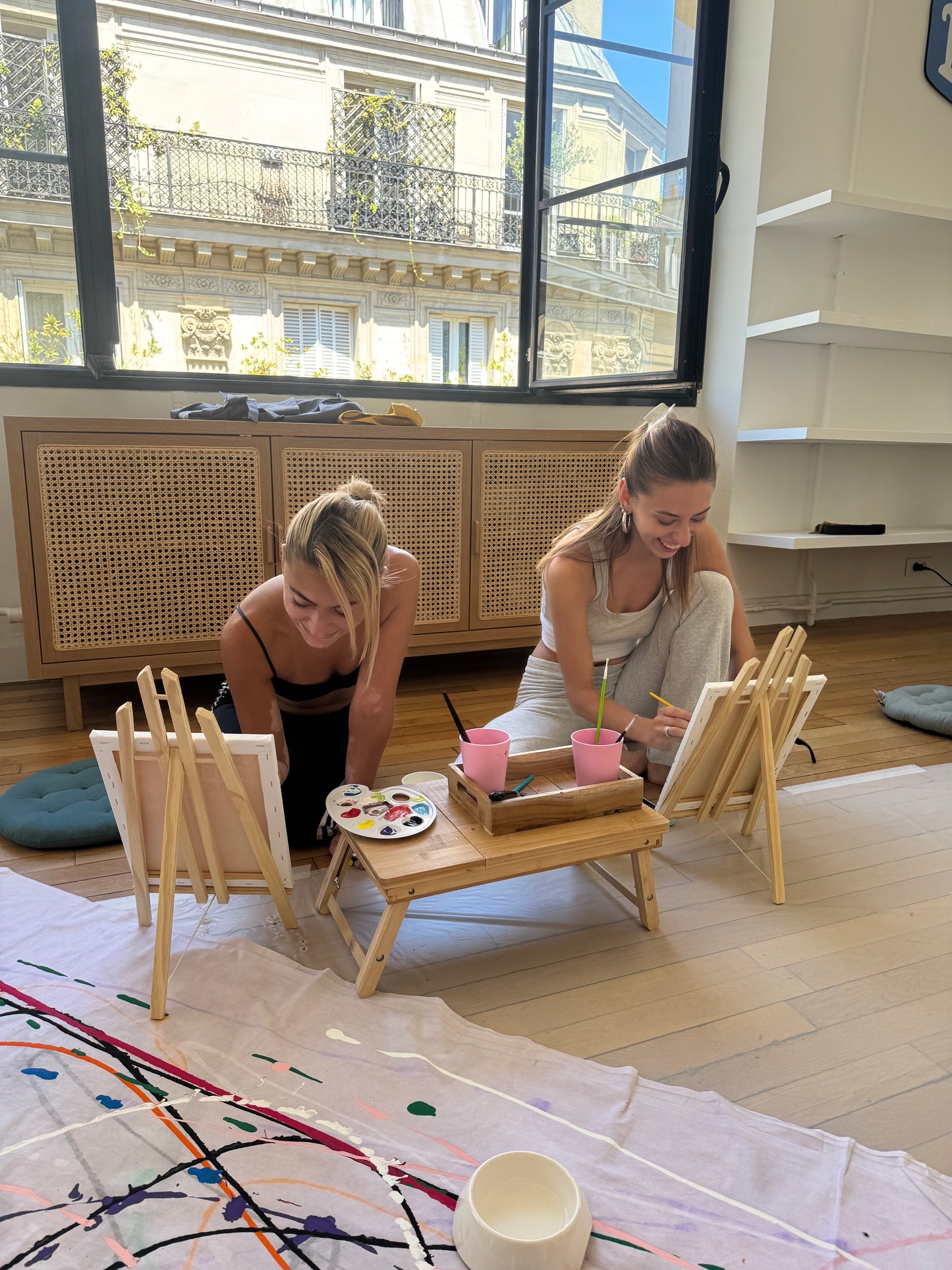 Atelier Puppy Painting Paris